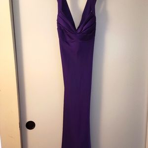Donating if not sold****Calvin Klein purple silky dress